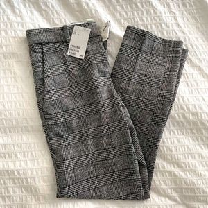 NWT - H&M Plaid Slacks Sz 2